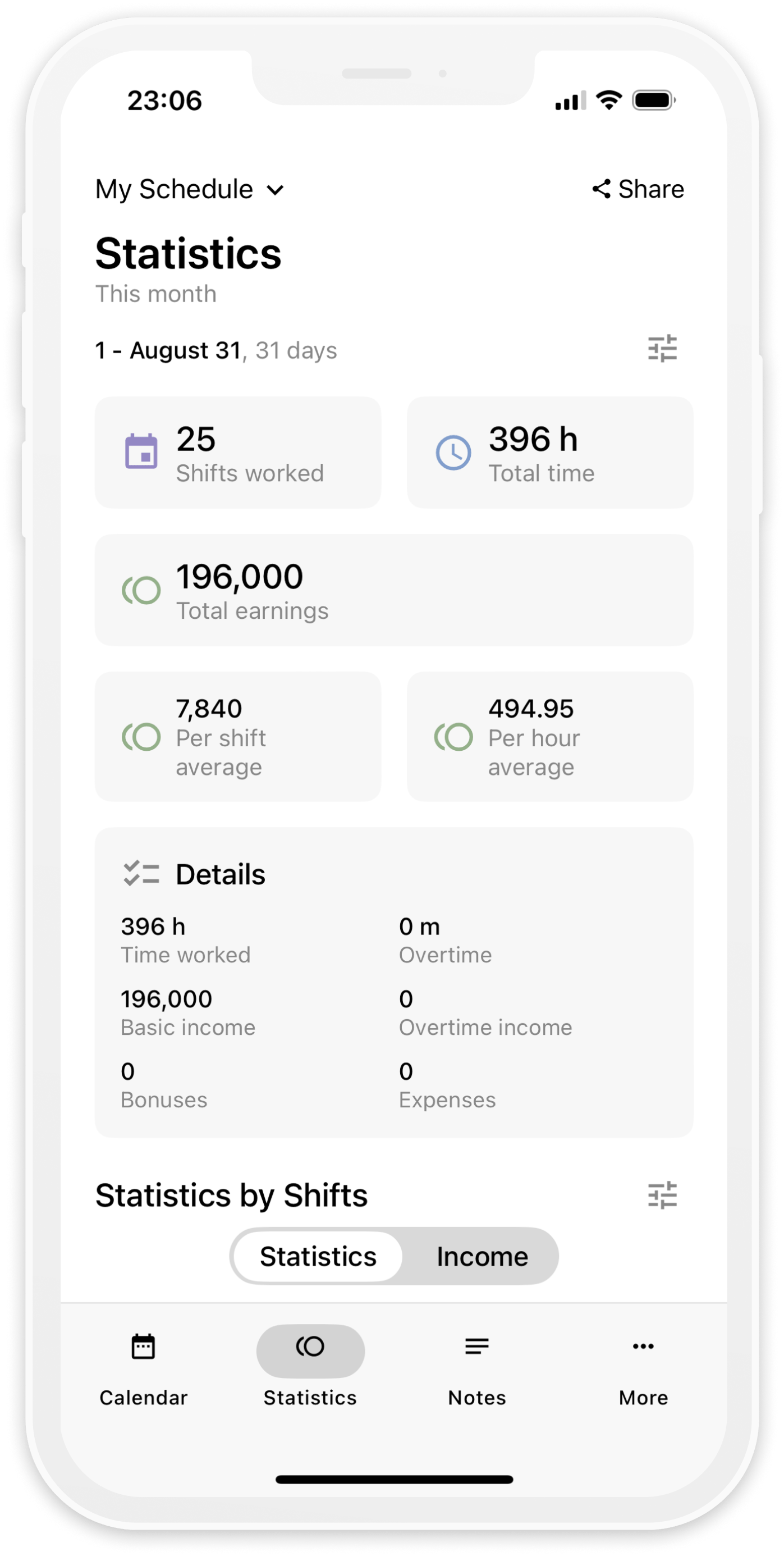 NextShift - Shift schedule. App for Android and iOS